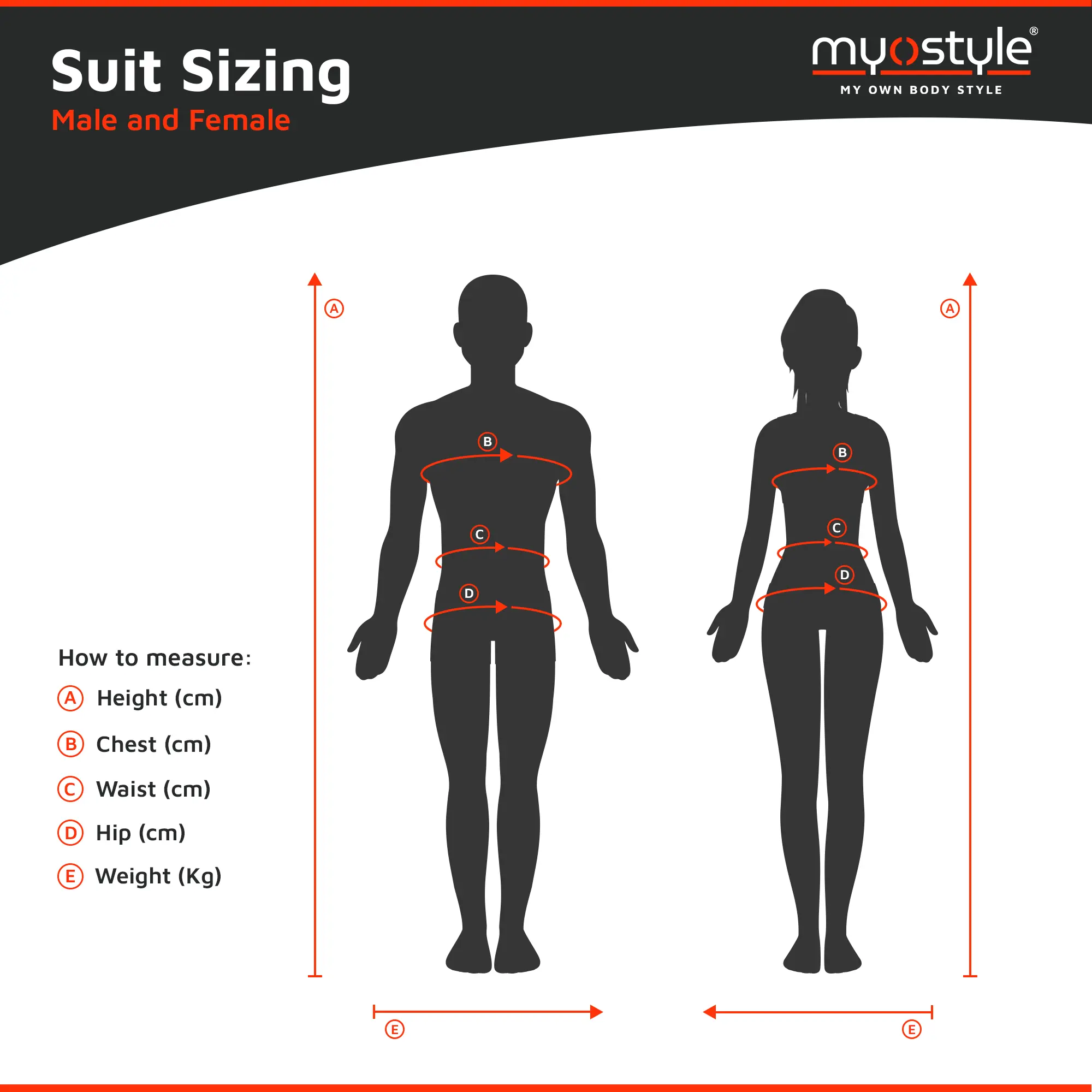 How to measure for your myostyle ems training suit